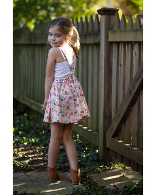 Girls' Pinafore Dress in Birthday - Little Kid