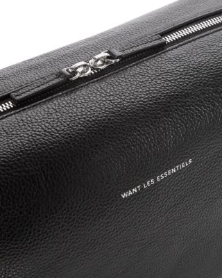 Kenyatta Leather Toiletry Bag 