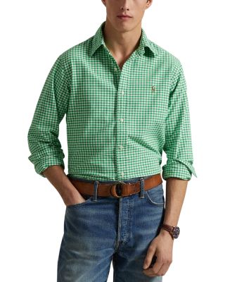 Polo Ralph Lauren - Classic Fit Plaid Oxford Button Down Shirt