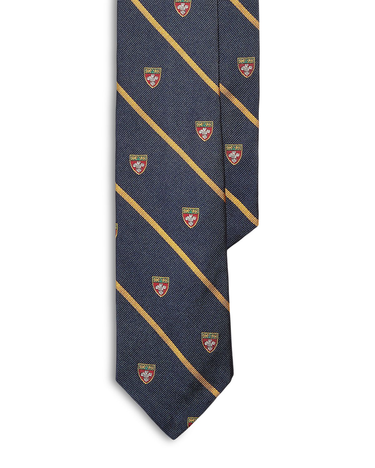 Polo Ralph Lauren Striped Silk Narrow Repp Club Tie