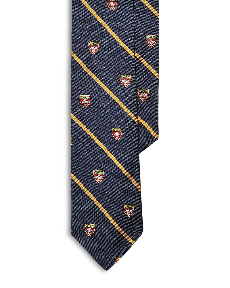 Polo Ralph Lauren Striped Silk Narrow Repp Club Tie