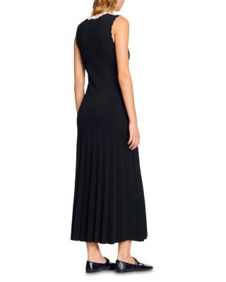 Long Dress with Crochet Detail