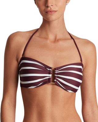 Striped Bandeau Top