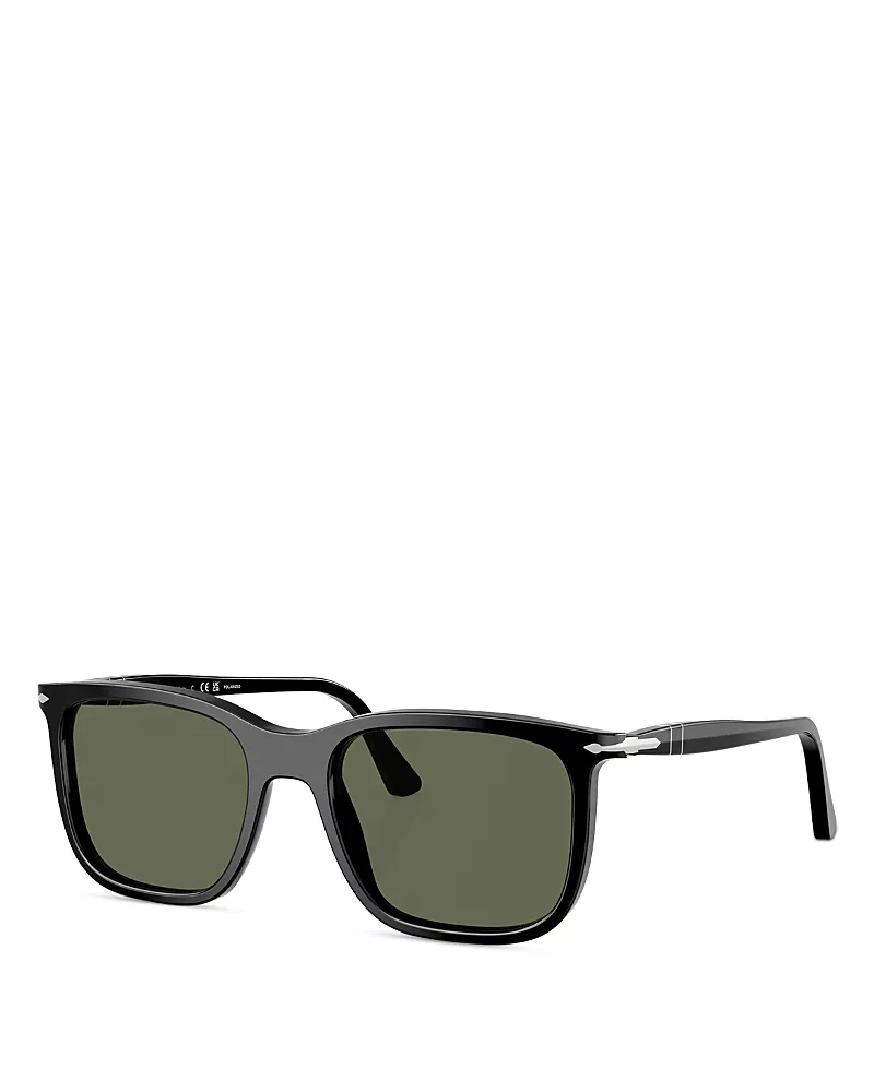 Persol Renzo Rectangular Sunglasses, 56mm