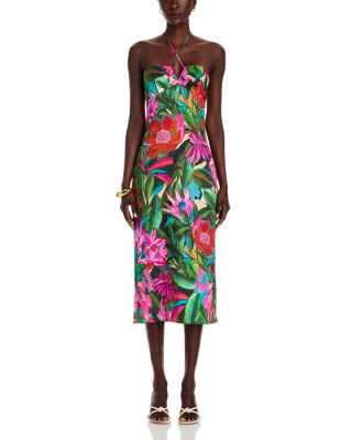 Jardin de Reve Multi Midi Dress