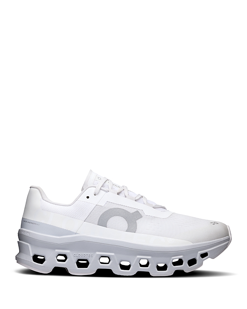 On Cloudmster Running Shoe In White