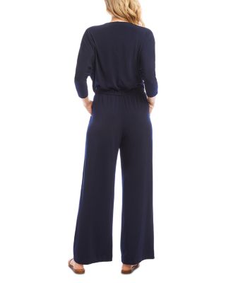 Crossover Neck Jumpsuit