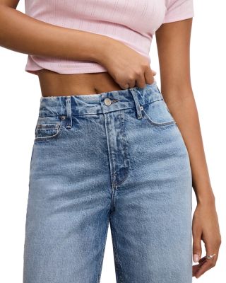 Good Skate High Rise Wide Leg Jeans in Indigo 756