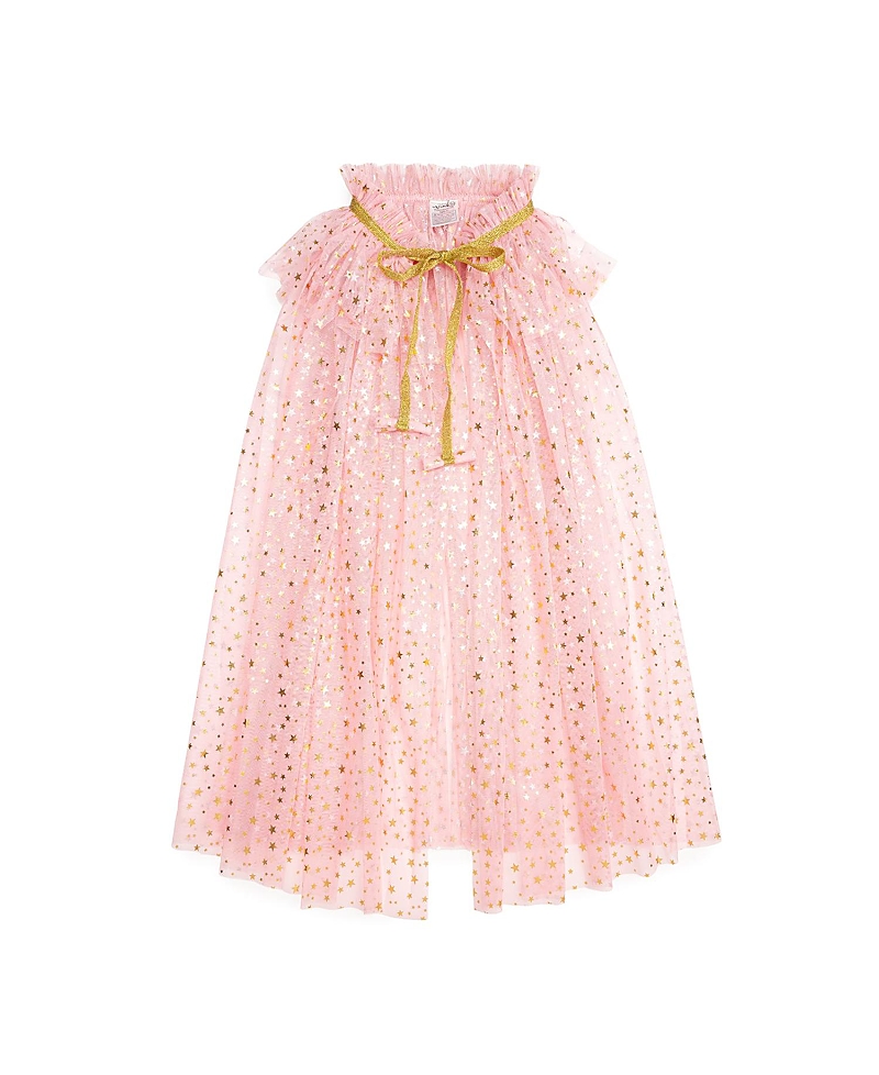Sweet Wink Girls' Blush Shimmer Star Cape - Age 3+ Years