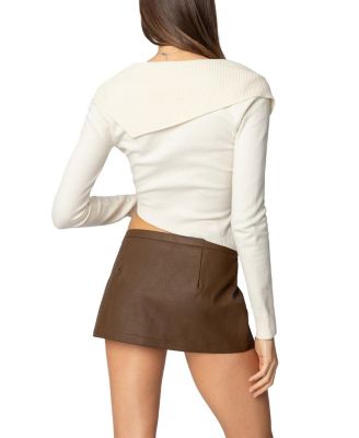 Sorrel Asymmetric Knit Top