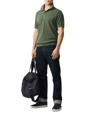 Masons Regular Fit Flat Knit Polo Shirt