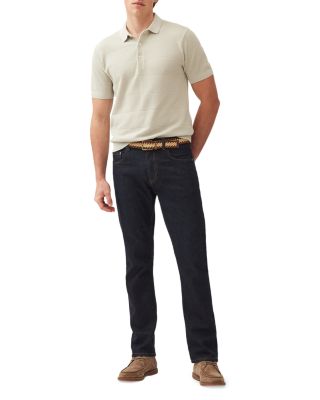 Masons Regular Fit Flat Knit Polo Shirt