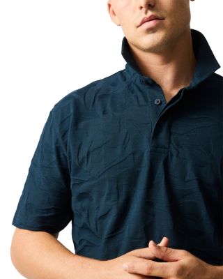 Blaketown Floral Jacquard Regular Fit Polo Shirt