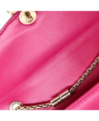 Small Serpenti Forever Square Shoulder Bag Leather and Stingray