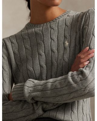 Cotton Cable Knit Sweater