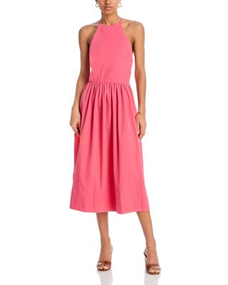 Bella Dahl - Fitted Midi Halter Dress
