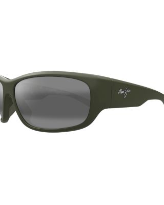 Maui Jim Mauklele Rectangle Sunglasses, 64mm | Bloomingdale's
