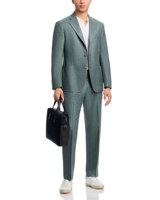 Vince - M&eacute;lange Solid Slim Fit Suit Separates