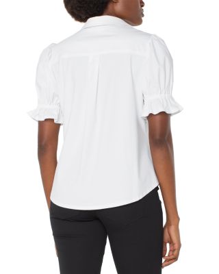 Elbow Puff Sleeve Top