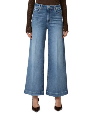 PAIGE - Harper Wide Leg Jeans in Timbre