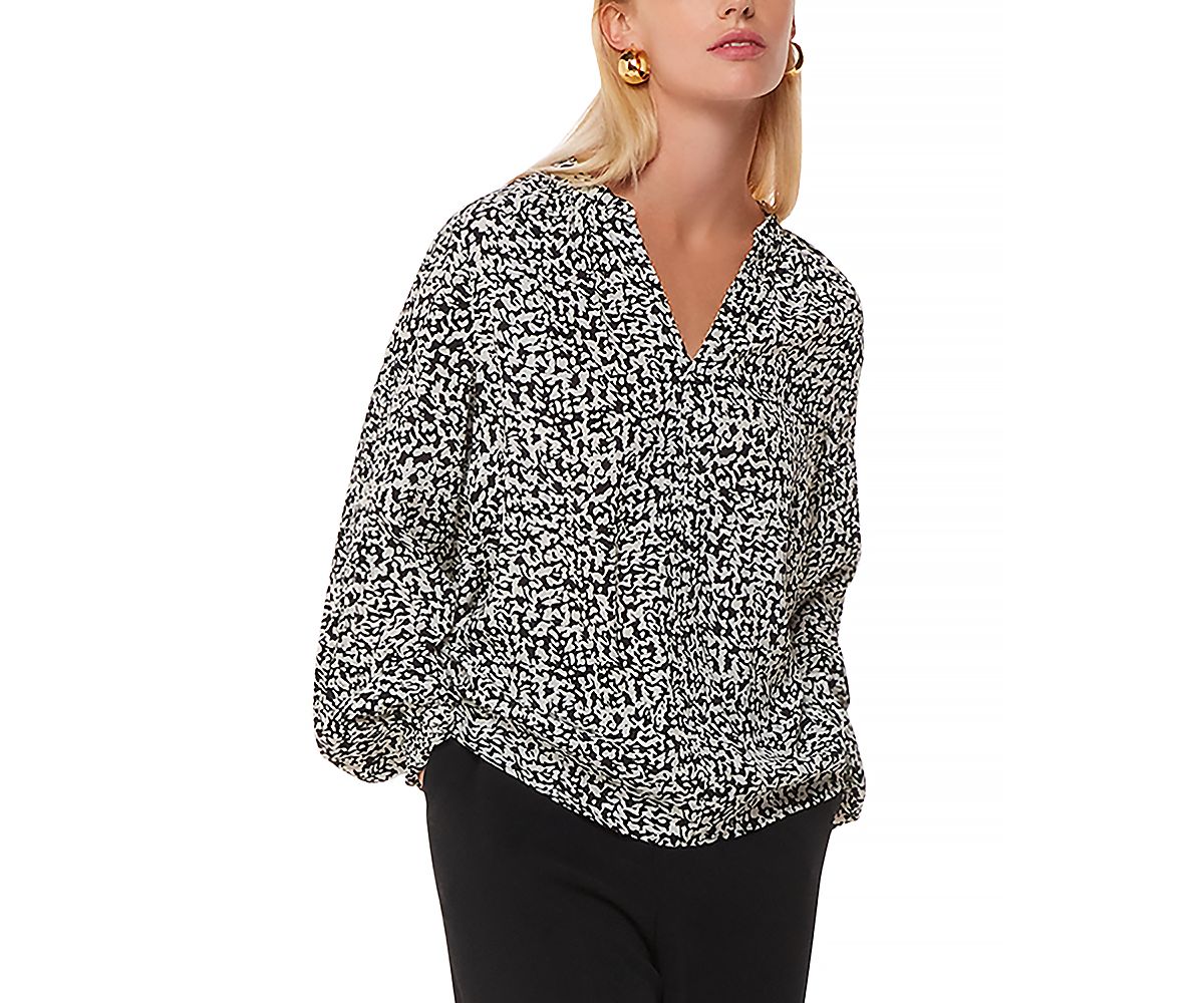 Whistles Scribble Print Blouse