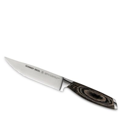 Bonded Teak 4-Piece Jumbo Steak Knife Set