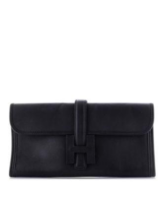 Pre-Owned HERMES 29 Jige Elan Clutch Swift