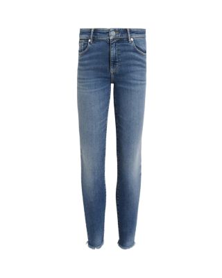 Miller Push Up High Rise Skinny Ankle Jeans in Deep Royal