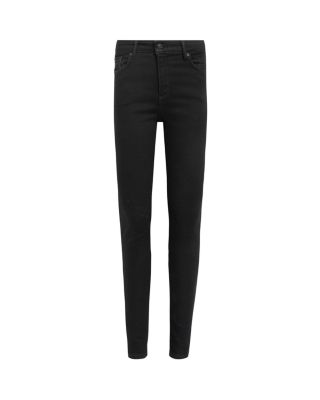 Miller Size Me High Rise Skinny Jeans in Black