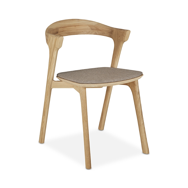 Ethnicraft Bok Dining Chair, Oak With Warm Gray In Oak With Warm Gray