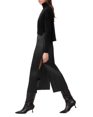 Vittoria 2-in-1 Pleated Midi Dress