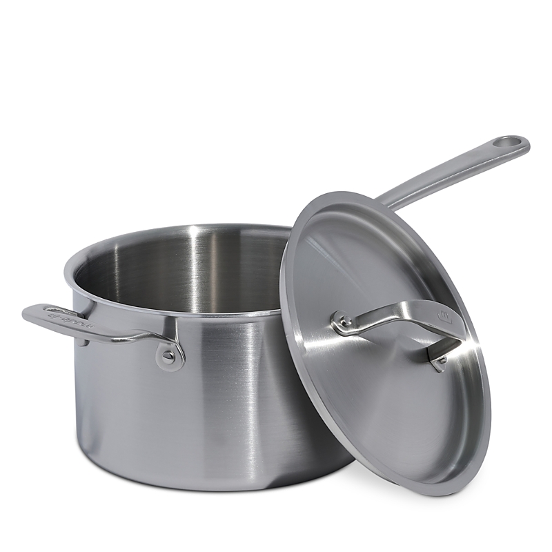 Made In 5 Ply Stainless Steel 4 Qt. Saucepan And Lid In Stainless