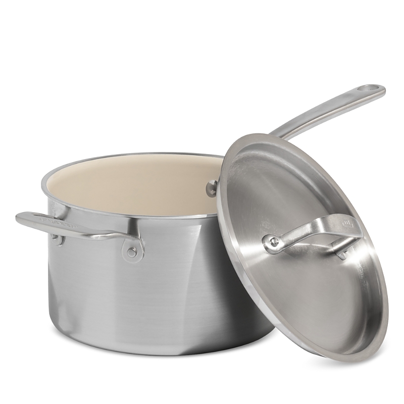 Made In 4 Qt. Ceramiclad Saucepan With Lid In Ceramiclad