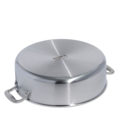 5 Ply Stainless Clad 10 Qt. Rondeau with Lid