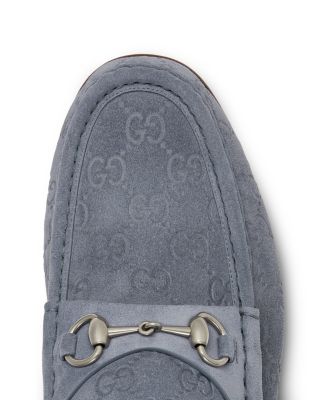 Men's Luxury Suede GG Horsebit Loafers 