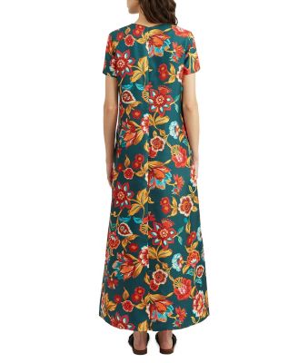 Swing Dress in Hottie Emerald