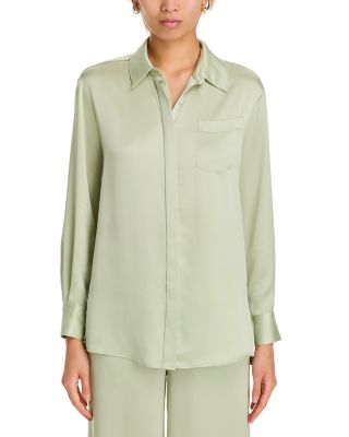 Riley Boyfriend Shirt & Auggie Wide Leg Pants