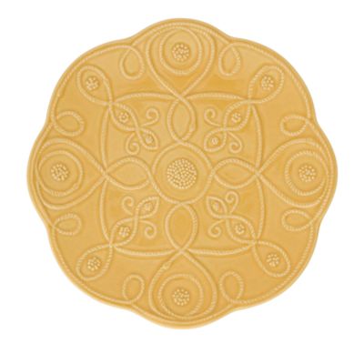 Jardins Du Monde Assorted Dessert/Salad Plates, Set of 4