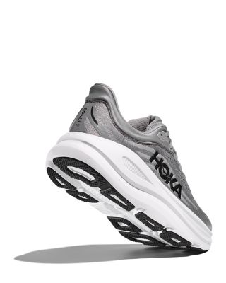 Men's Bondi 9 Lace Up Running Sneakers in Galatic Grey