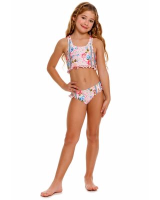 Girls' Aleida Meraki Two Piece Swimsuit - Little Kid, Big Kid