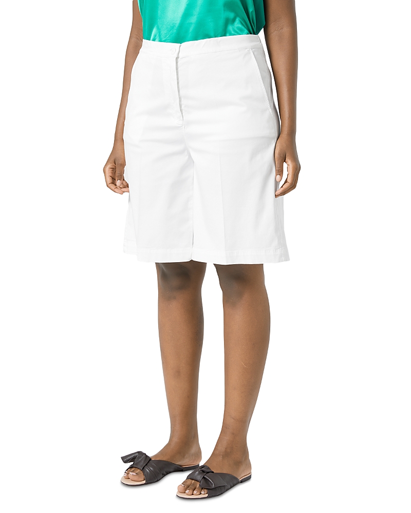 Shop Marina Rinaldi Sport 2a Uscita Zigano Shorts In Optical White