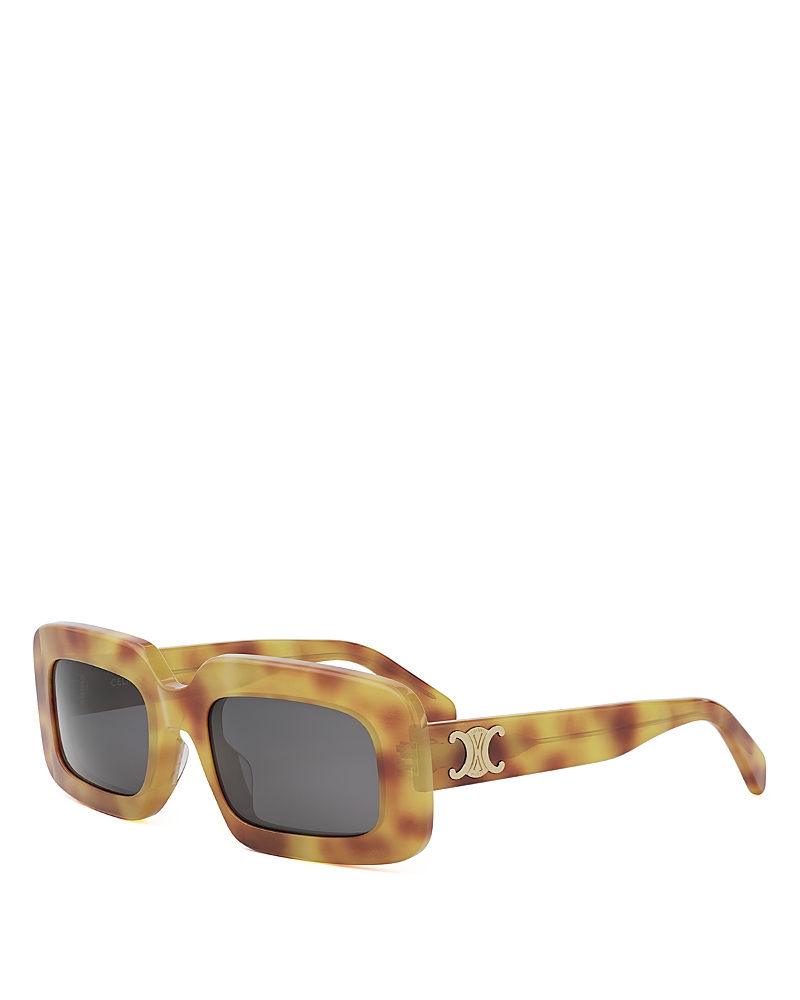 Celine Full Frame Sunglasses In Havana/smoke