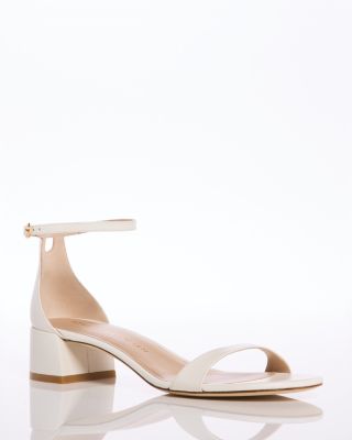 Stuart Weitzman - Women's Nudist 35 Block Heel Sandals