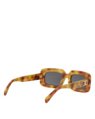 Triomphe Rectangular Sunglasses, 53mm