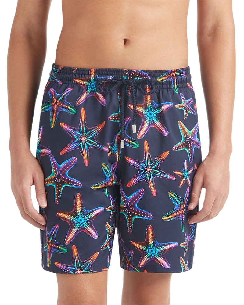 Vilebrequin Drawstring Swimming Trunks In Navy