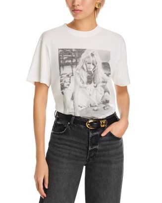 【新品】ANINE BING　アニービン　ブリジットバルドー Tシャツ　S Anine Bing Lili Brigitte Bardot Graphic Tee | Bloomingdale's