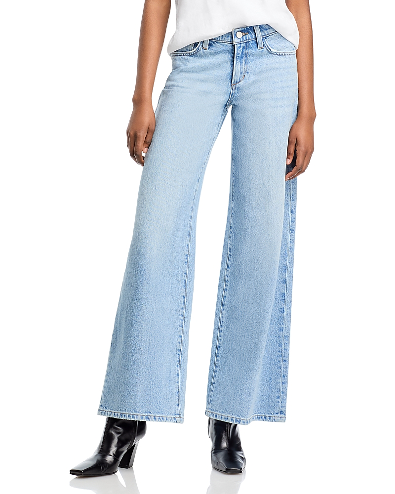 Joe's Jeans The Lou Lou Low Rise Wide Leg Jeans in Elegant