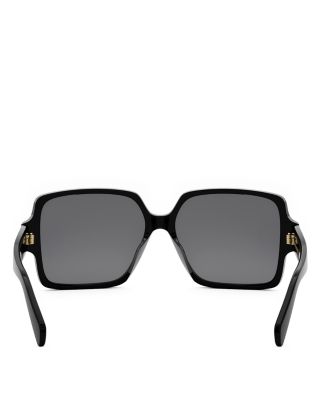 Triomphe Square Sunglasses, 60mm