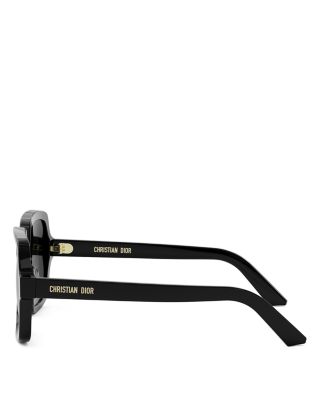 DiorMidnight S4I Square Sunglasses, 54mm