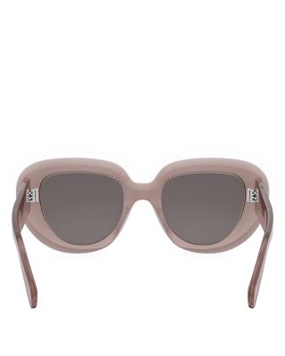 3 Dots Butterfly Sunglasses, 51mm